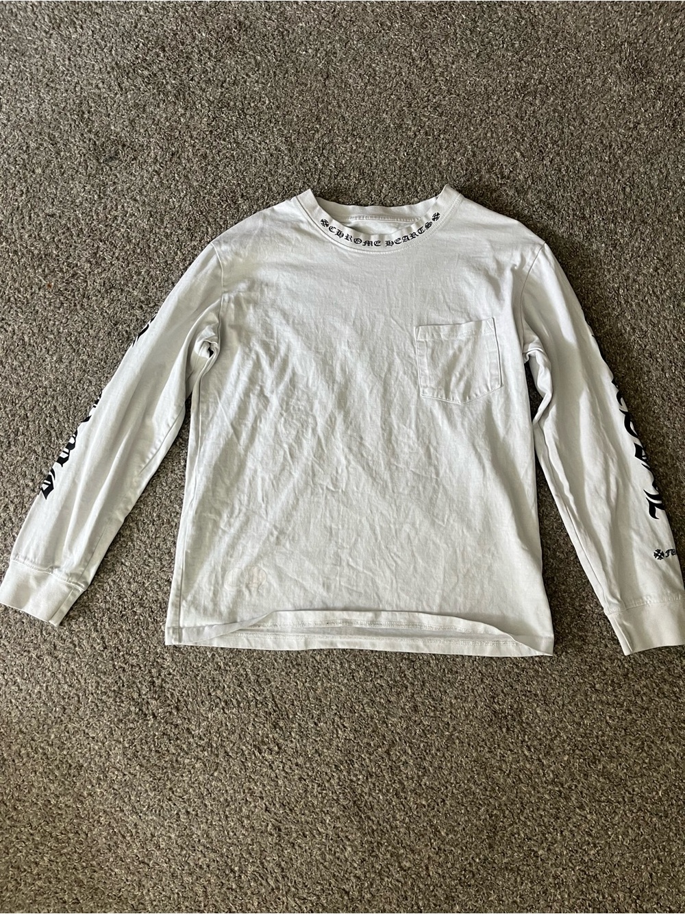Chrome Hearts Pocket Long sleeve Shirt